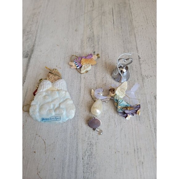 Variety angel cherub bell heart kitten ornament Xmas - Picture 8 of 8